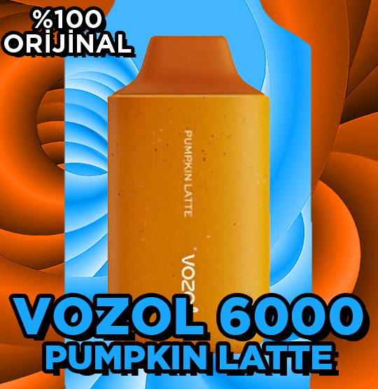 Vozol Star 6000 Pumpkin Latte