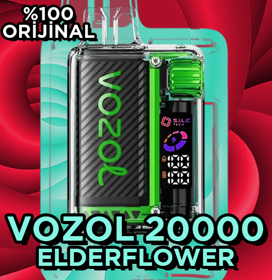 Vozol 20000 Elderflower Grapefruit Gum Satın Al