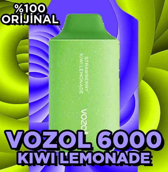 Vozol Star 6000 Kiwi Lemonade