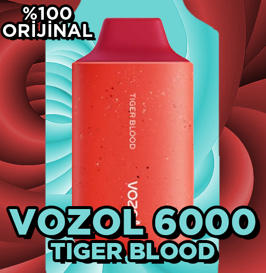 Vozol Star 6000 Tiger Blood