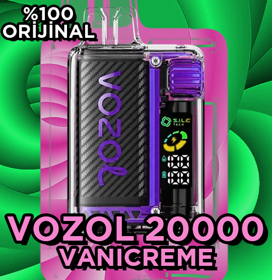 Vozol 20000 Vanicreme Tobacco Satın Al